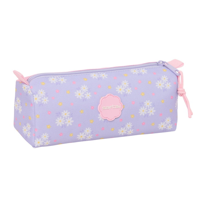 Fourre-tout Safta Bouquet Rose Lila 21 x 8 x 7 cm