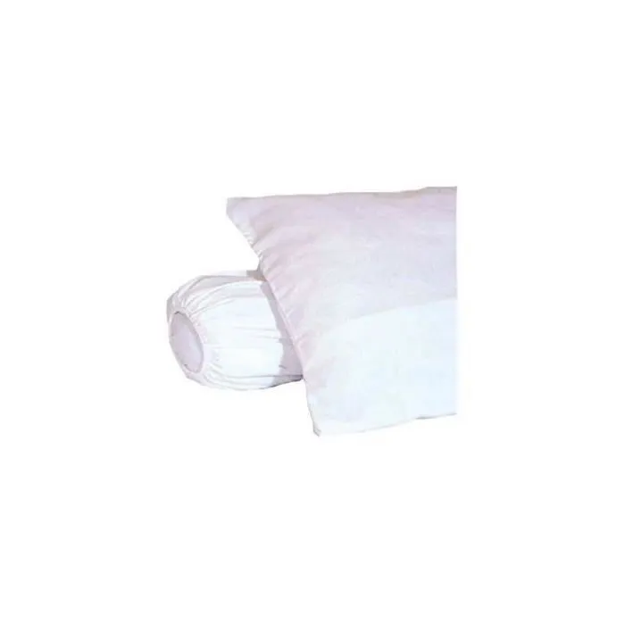 Toison D'Or Sous-taie d'oreiller molleton 100% coton gratté 60x60 cm - Blanc - 200gr/m²
