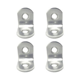 Edm Angle de renfort modèle AN24, 20 x 20 x 16 mm, 4 pièces