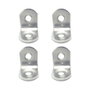 Edm Angle de renfort modèle AN24, 20 x 20 x 16 mm, 4 pièces