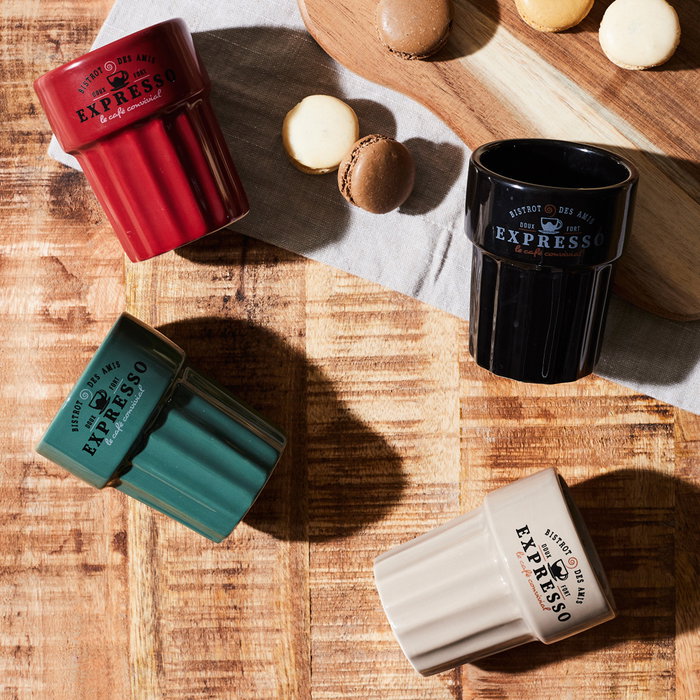 Home Deco Factory Mug BISTROT 300 ml en grès Home Deco Factory Mug BISTROT 300 ml en grès