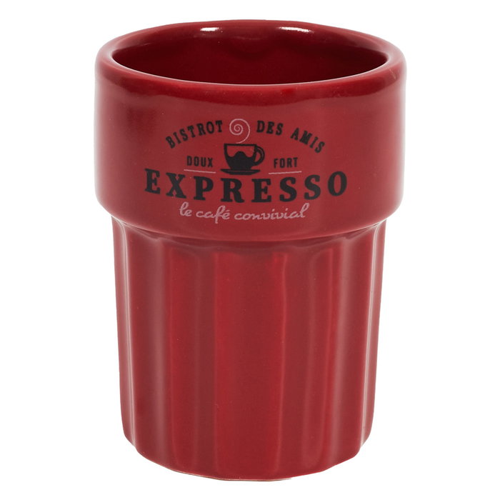Home Deco Factory Mug BISTROT 300 ml en grès Home Deco Factory Mug BISTROT 300 ml en grès