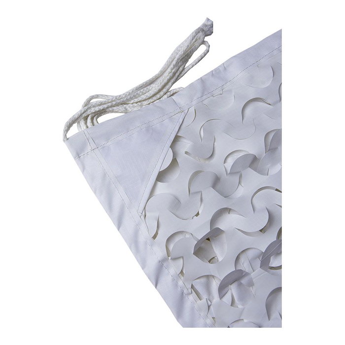 Faura Voile d'ombrage camouflage réversible blanc 3 x 4 m, polyester, anneaux inox, traitement anti-UV Faura Voile d'ombrage camouflage réversible blanc 3 x 4 m, polyester, anneaux inox, traitement anti-UV
