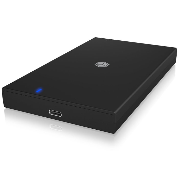 Icy IB-200T-C3 Boîtier pour disque dur externe USB 3.2 Gen 1 Type-C