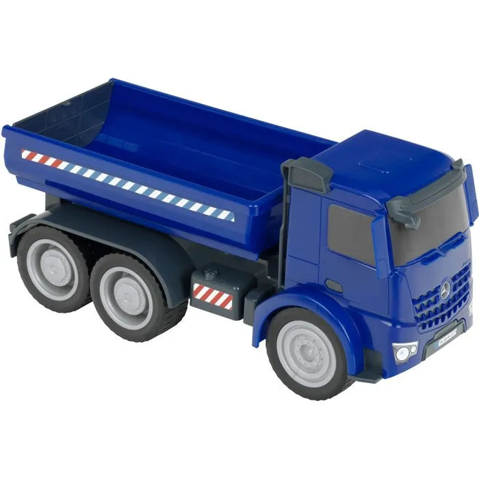 Klein - 3803 - Camion-benne Mercedes Arocs 1:24 - Benne basculante avec trappe - Roues souples - Jouet enfant dès 3 ans - 30 cm