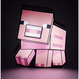 PALADONE Lampara box Cerdo Minecraft