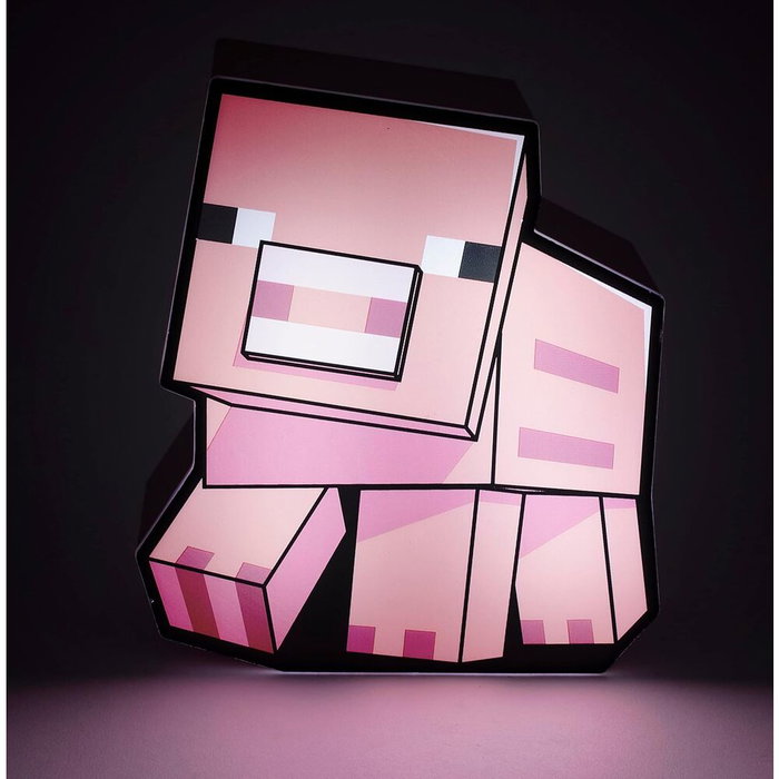 PALADONE Lampara box Cerdo Minecraft PALADONE Lampara box Cerdo Minecraft