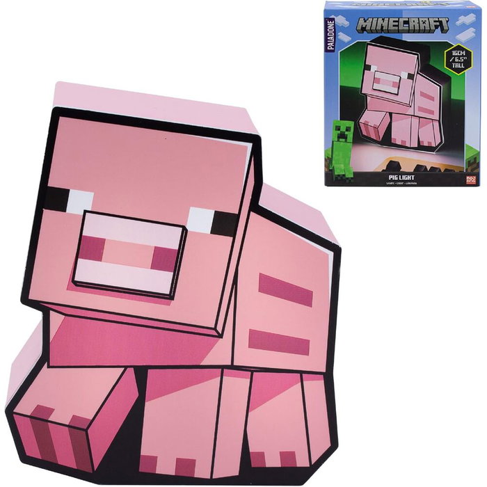 PALADONE Lampara box Cerdo Minecraft PALADONE Lampara box Cerdo Minecraft