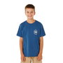 T shirt à manches courtes Enfant Rip Curl Stapler Bleu Blue marine M