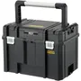 Stanley FMST1-75796 Coffre de rangement modulaire Pro-Stack 23 L, capacité 30 kg, avec organisateur intégré et poignée ergonomique