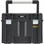 Stanley FMST1-75796 Coffre de rangement modulaire Pro-Stack 23 L, capacité 30 kg, avec organisateur intégré et poignée ergonomique