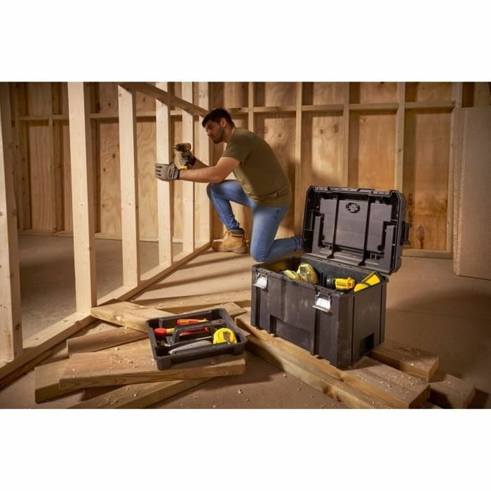 Stanley Organiseur PRO-STACK(TM) FMS1T-75796 23 L Noir Stanley Organiseur PRO-STACK(TM) FMS1T-75796 23 L Noir