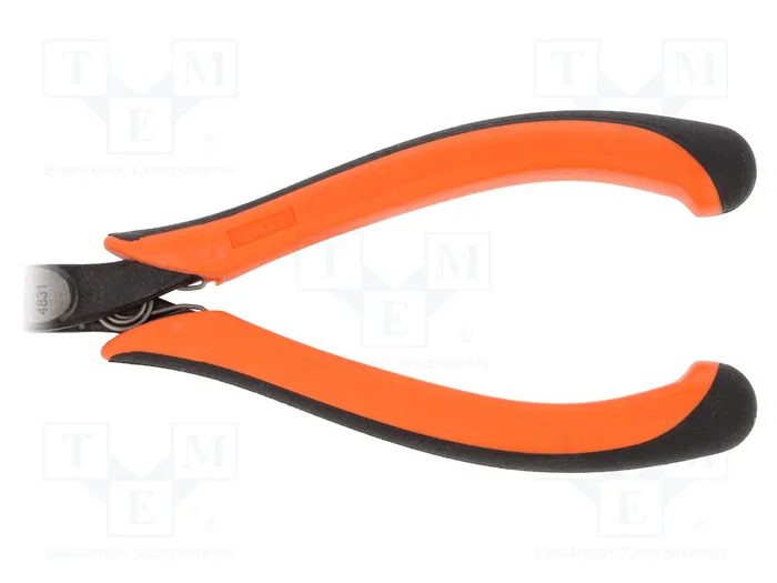 BAHCO Pince à bec demi-rond phosphatée 135 mm
