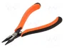 BAHCO Pince à bec demi-rond phosphatée 135 mm