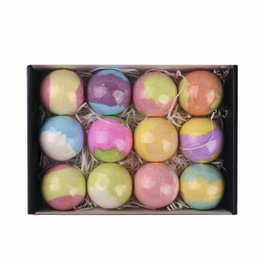 Paloma Beauties Lot de 12 Boules de Bain Effervescentes