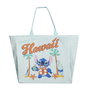 Disney Sac Shopping Tote Bag Stitch avec lanières - 70% Polyester, 30% Coton - 48 x 43 x 17 cm