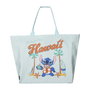 Disney Sac Shopping Tote Bag Stitch avec lanières - 70% Polyester, 30% Coton - 48 x 43 x 17 cm