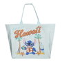 Disney Sac Shopping Tote Bag Stitch avec lanières - 70% Polyester, 30% Coton - 48 x 43 x 17 cm