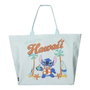 Disney Sac Shopping Tote Bag Stitch avec lanières - 70% Polyester, 30% Coton - 48 x 43 x 17 cm