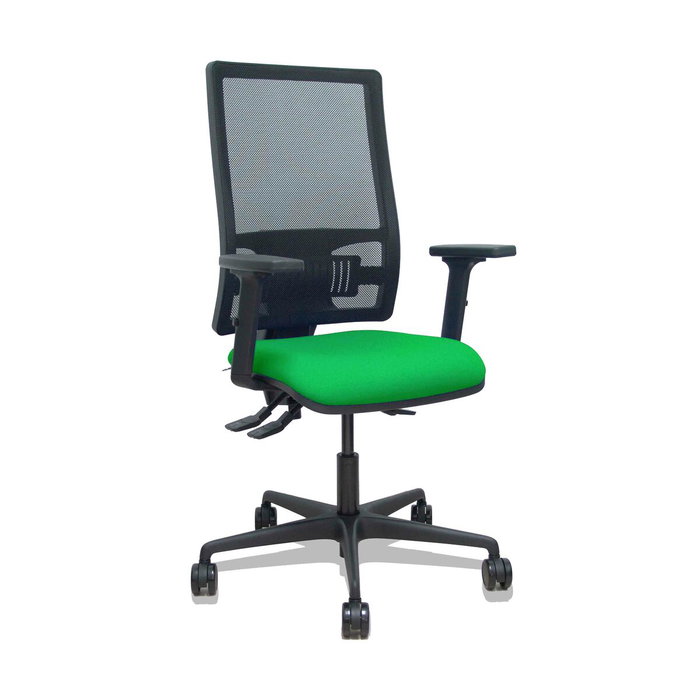 PIQUERAS Y CRESPO Chaise Bormate Asynchrone Vert Maille Noir PIQUERAS Y CRESPO Chaise Bormate Asynchrone Vert Maille Noir