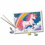 Ravensburger CreArt Kids Licorne Néon Kit de peinture par numéros
