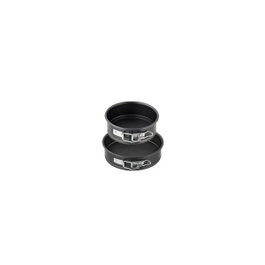 Zenker Lot de 2 mini moules à manqué à charnière 12 cm et 16 cm