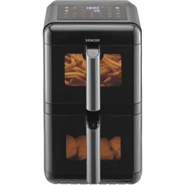 Sencor SFR 1250BK - Friteuse à air double panier 11,6 L