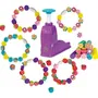 LANSAY Cutie Stix Fun Atelier Créatif pour Enfants dès 6 Ans - Kit pour Créer des Bijoux avec Perles en Forme d'Étoiles et Fleurs