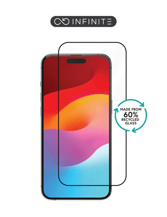 eSTUFF INFINITE Titan Shield® Protection d'écran en verre trempé 9H complète - 10 pièces pour iPhone 15 - Compatible coque, anti-rayures, recyclé - Pack BULK eSTUFF INFINITE Titan Shield® Protection d'écran en verre trempé 9H complète - 10 pièces pour iPhone 15 - Compatible coque, anti-rayures, recyclé - Pack BULK