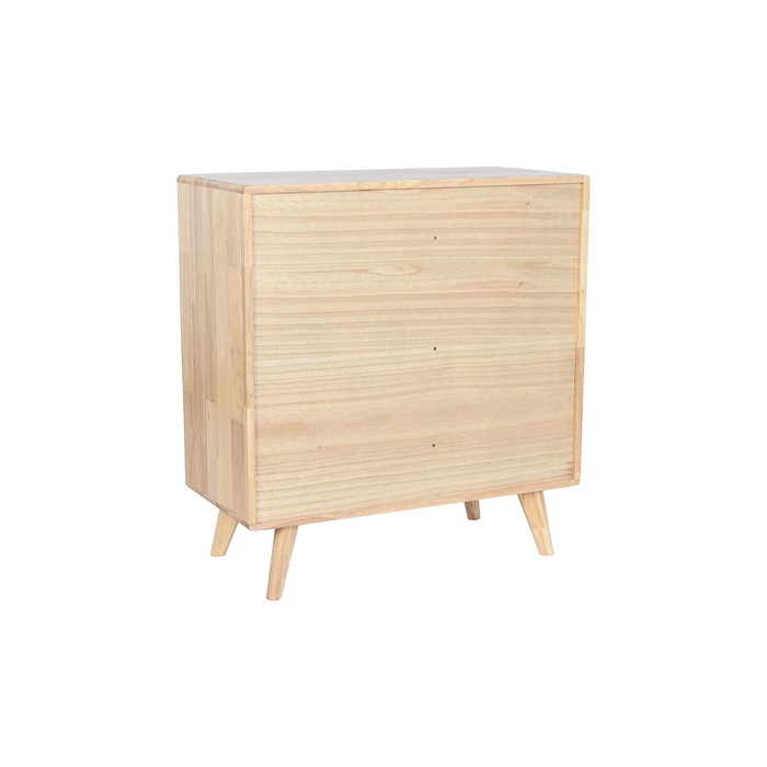 Buffet DKD Home Decor Naturel Métal Rotin Bois d'hévéa 73,5 x 35 x 78 cm