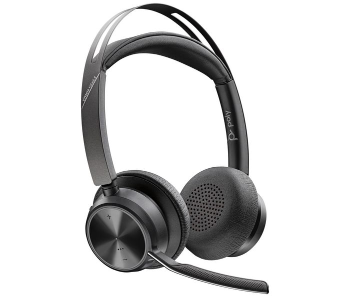 Poly Voyager Focus 2 Micro-casque USB-A Station de charge Casque ANC Hybride avec Technologie Acoustic Fence Poly Voyager Focus 2 Micro-casque USB-A Station de charge Casque ANC Hybride avec Technologie Acoustic Fence