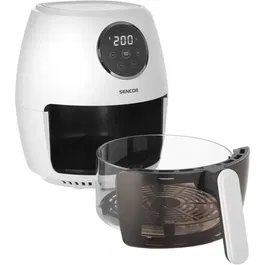 SENCOR SFR 5340WH Friteuse sans huile Airfryer - 3.5 L, 1300 W, Blanc, Cuisson saine, Ecran tactile LED, Panier antiadhésif
