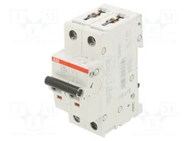 ABB S202-Z10 Disjoncteur 2 Pôles 10A 400VAC 6kA