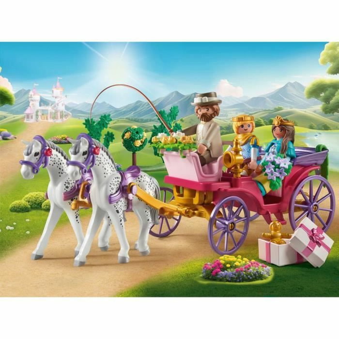 Playmobil Calèche avec couple princier et cocher 71846 Playmobil Calèche avec couple princier et cocher 71846