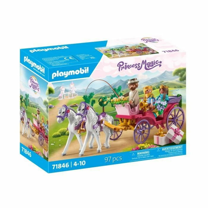 Playmobil Calèche avec couple princier et cocher 71846 Playmobil Calèche avec couple princier et cocher 71846