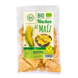 SOLNATURAL Nachos de Maíz naturel BIO SG 125g