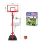 Ociotrends - Panier de basket sur pied réglable, tablier 60x40 cm, hauteur de 1,49 à 1,95 m