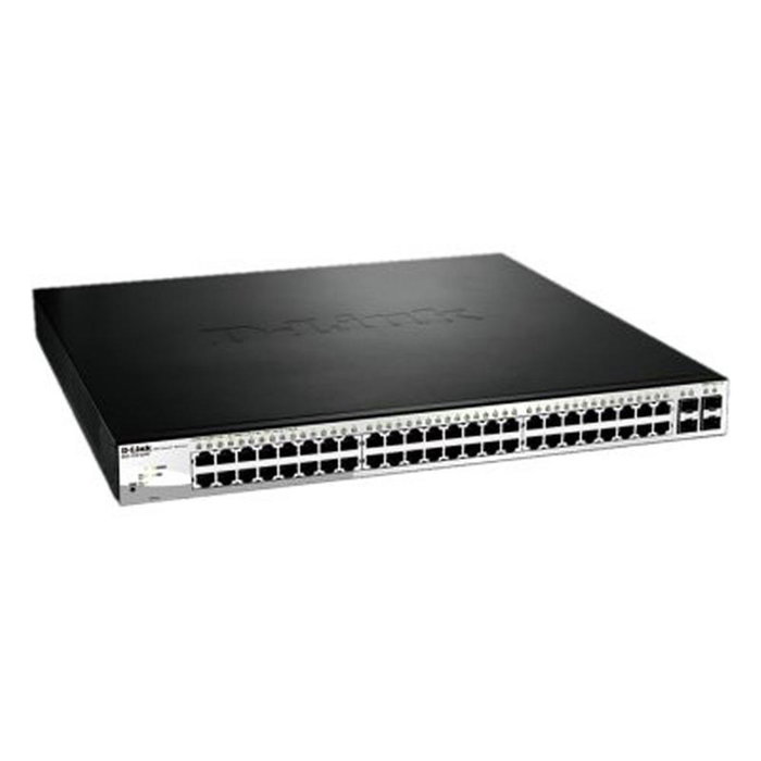 D-Link Switch Géré L2 PoE 48 Ports Gigabit + 4 SFP DGS-1210-52MP/E D-Link Switch Géré L2 PoE 48 Ports Gigabit + 4 SFP DGS-1210-52MP/E