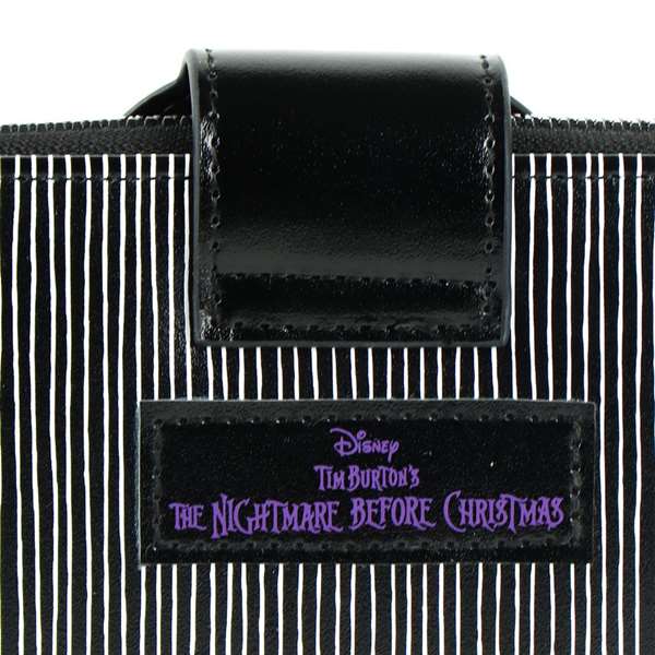 Cerdá Porte-monnaie en similicuir L'Étrange Noël de Monsieur Jack - Noir