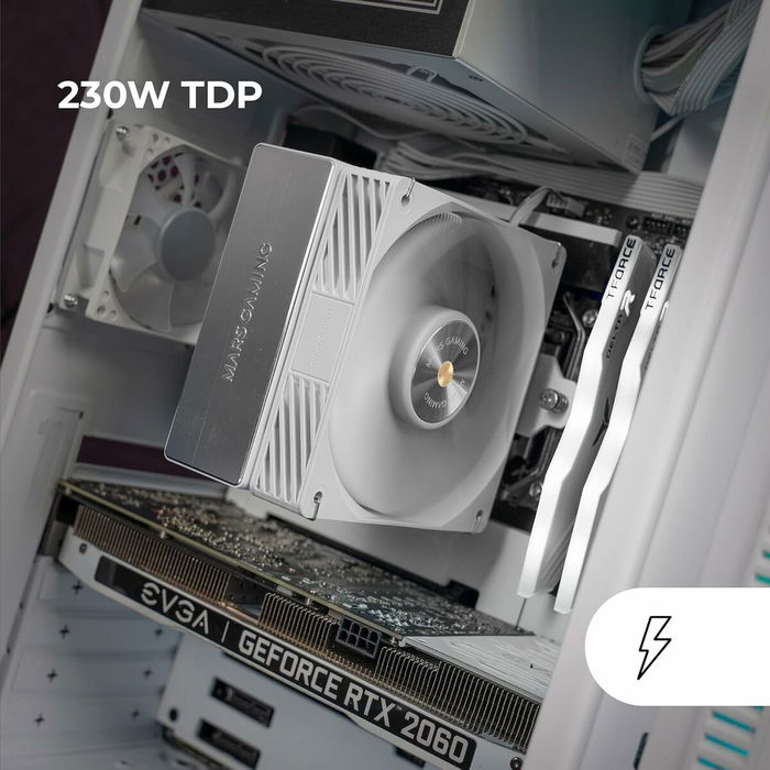 Ventilateur CPU Mars Gaming MCPUX4W