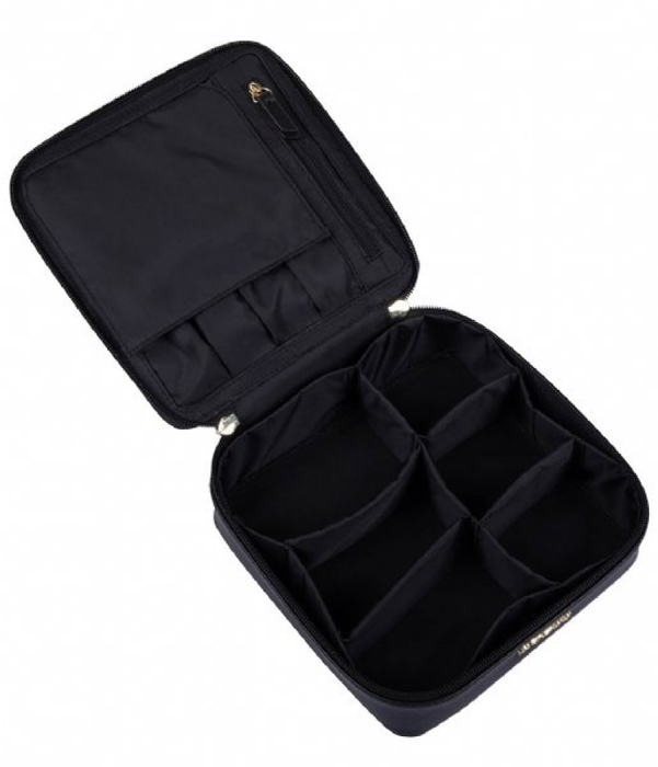 Guess Sac à main noir pour femme en cuir synthétique avec écrin à bijoux - Dimensions: 18 x 6 x 18 cm Guess Sac à main noir pour femme en cuir synthétique avec écrin à bijoux - Dimensions: 18 x 6 x 18 cm