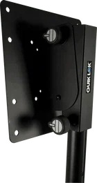 QUIKLOK Support mural pour TV écran plat jusqu'à 40" Noir, acier, VESA 75x75 à 200x200 mm
