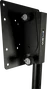 QUIKLOK Support mural pour TV écran plat jusqu'à 40" Noir, acier, VESA 75x75 à 200x200 mm