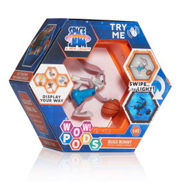Wow Stuff Figurine Wow! Pod Space Jam Bugs avec capteur de mouvement lumineux, fonctionne avec 3 piles AAA