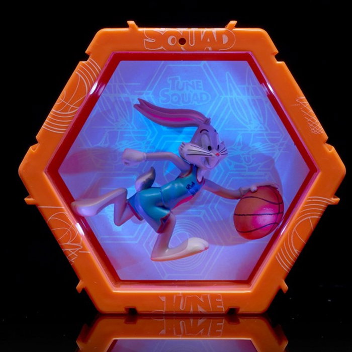 Wow Stuff Figurine Wow! Pod Space Jam Bugs avec capteur de mouvement lumineux, fonctionne avec 3 piles AAA