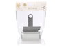 Arte Regal Set de 2 brosses à peluches en silicone gris 174x7x11 cm (Set de 12)