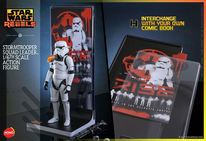 Hono Studio Star Wars: Rebels figurine 1/6 Stormtrooper Squad Leader 28 cm Hono Studio Star Wars: Rebels figurine 1/6 Stormtrooper Squad Leader 28 cm