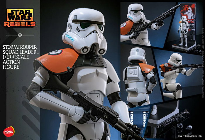 Hono Studio Star Wars: Rebels figurine 1/6 Stormtrooper Squad Leader 28 cm Hono Studio Star Wars: Rebels figurine 1/6 Stormtrooper Squad Leader 28 cm