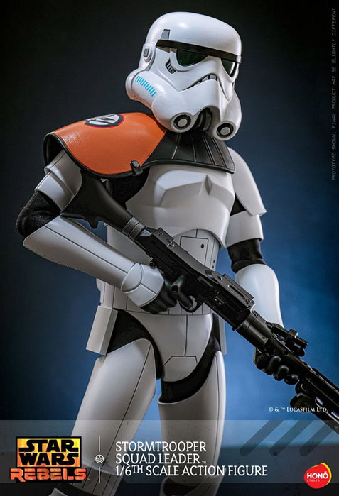 Hono Studio Star Wars: Rebels figurine 1/6 Stormtrooper Squad Leader 28 cm Hono Studio Star Wars: Rebels figurine 1/6 Stormtrooper Squad Leader 28 cm