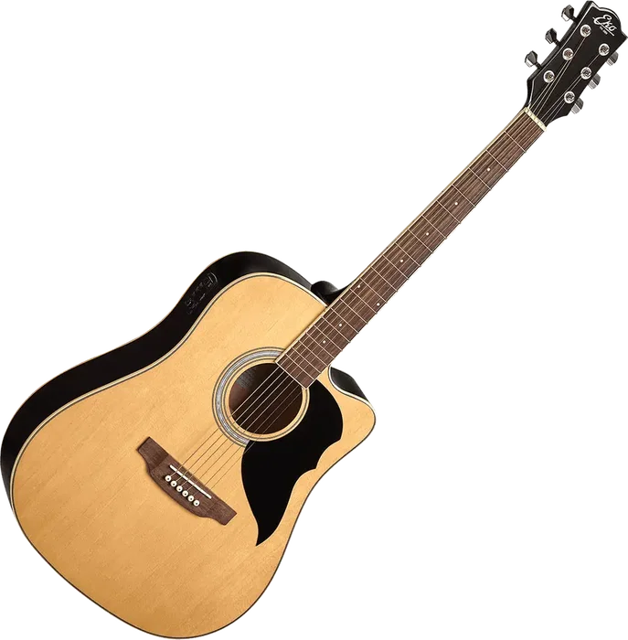 EKO Guitare Acoustique Dreadnought Ranger 6 A/E Cutaway - Natural